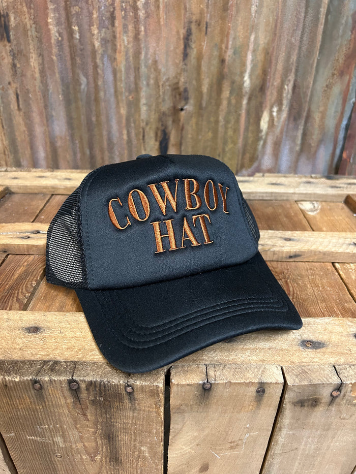 Cowboy Hat Trucker Hat
