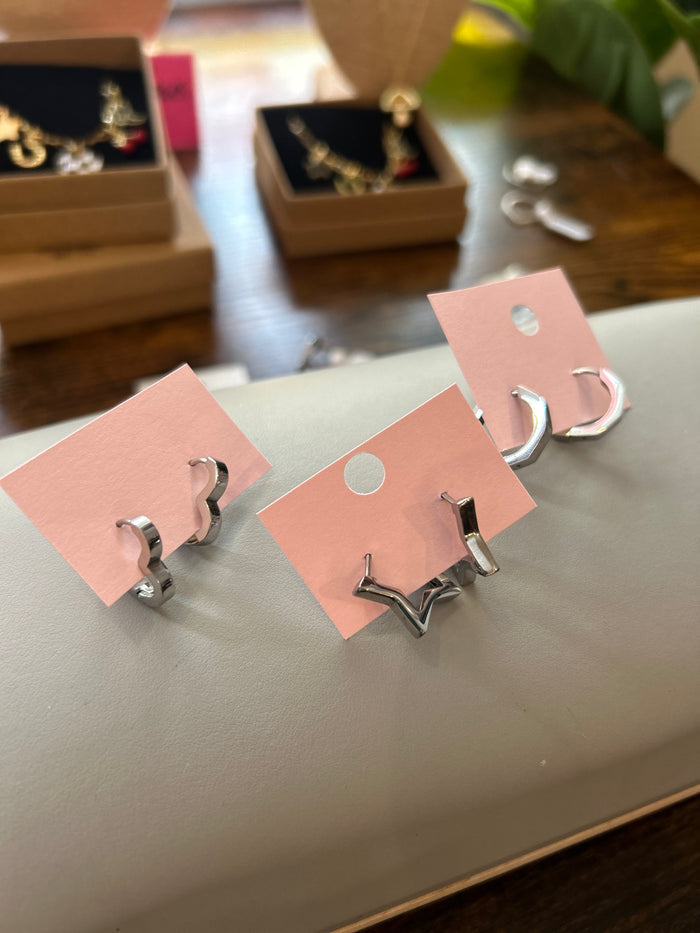 Stainless steel earrings