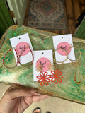 Gold based earrings