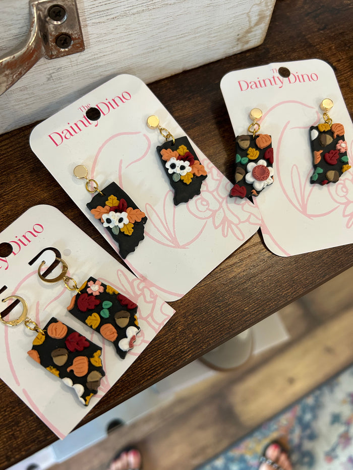 Fall Indiana earrings
