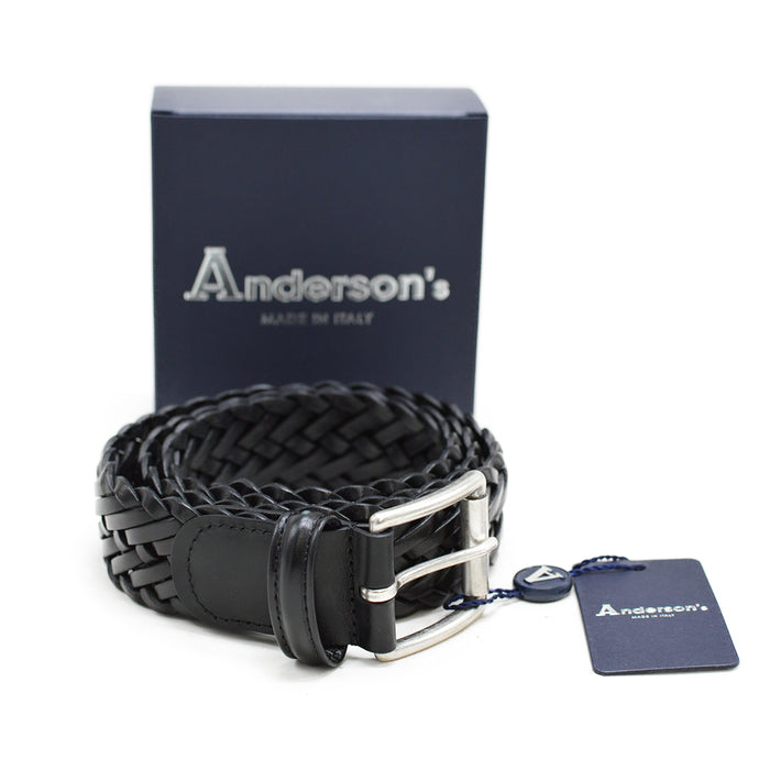Anderson's (A1097) - 3.5 cm Classic Woven Belt