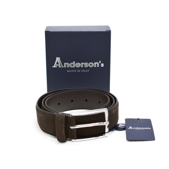Anderson's (A1404) - 3.5 cm Classic Suede Belt
