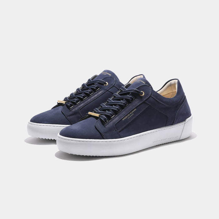 Android Homme - Venice Nubuck Trainer in Ink - Nigel Clare