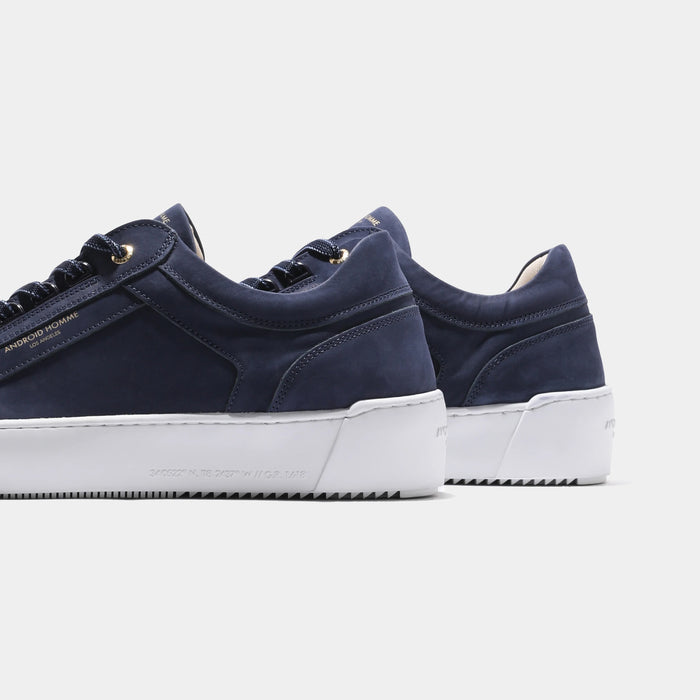 Android Homme - Venice Nubuck Trainer in Ink - Nigel Clare