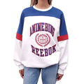 ANINE BING X REEBOK OVERSIZED LOGO SWEATSHIRT - SIZE S