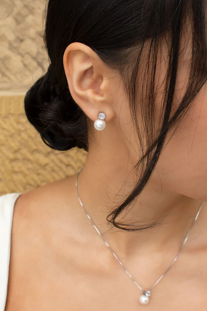 Annie Bridal Necklace & Earring Set - Jewellery - Windsor Bridal Jewellery