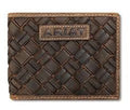 Ariat Bifold Basket Weave Wallet