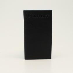 Ariat Mens Rodeo Wallet Embossed Logo Black