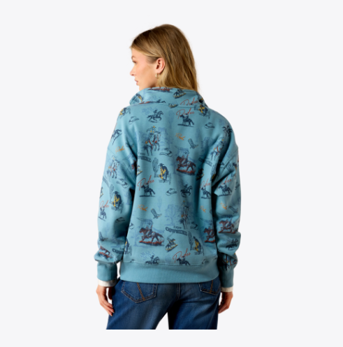 Ariat Painted 1/2 Zip Sweatshirt