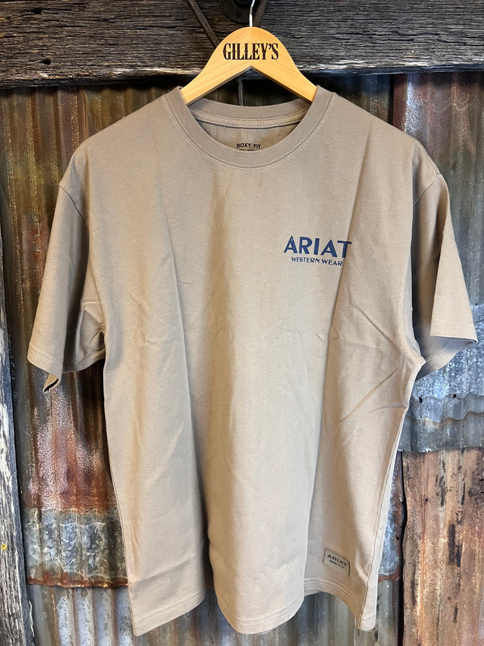 Ariat Real Cowboy Tough Stock Boxy T-Shirt