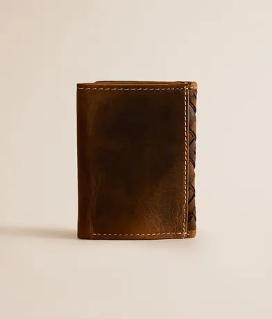 Ariat Weaved Leather Wallet