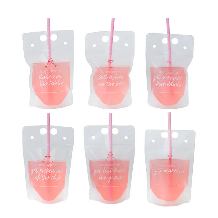 Bachelorette Drink Pouch Set - Giftware - Jollity and Co.