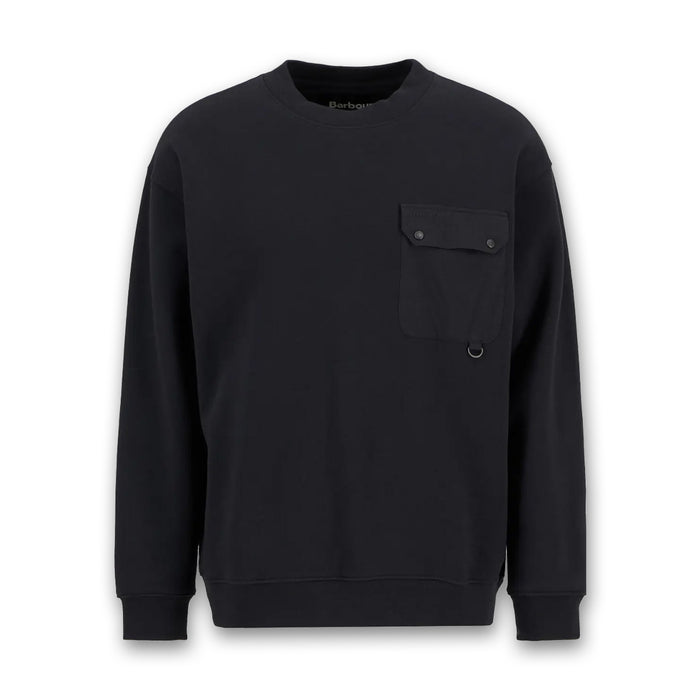 Barbour - Leazes Sweatshirt in Black - Nigel Clare