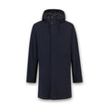 Barbour - Lorden Hooded Raincoat in Navy - Nigel Clare