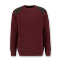 Barbour - Raisthorpe Crew Neck Jumper in Fired Brick - Nigel Clare