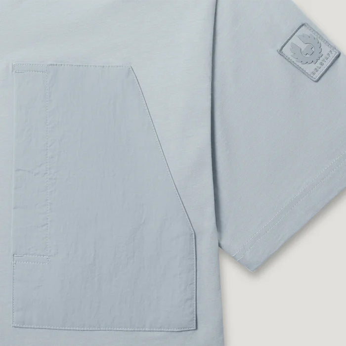 Belstaff - Cover T-Shirt in Quarry Blue - Nigel Clare