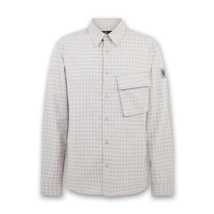 Belstaff - Scale Shirt in Cement Grey - Nigel Clare
