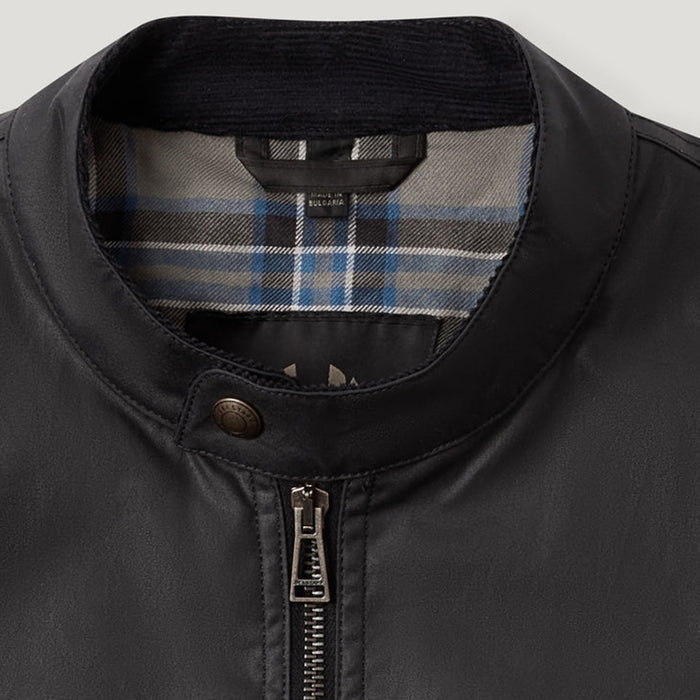 Belstaff - Sideline Waxed Cotton Jacket in Dark Navy - Nigel Clare