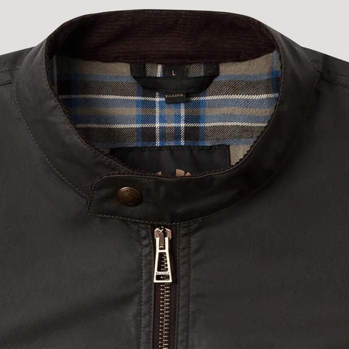 Belstaff - Sideline Waxed Cotton Jacket in Faded Olive - Nigel Clare