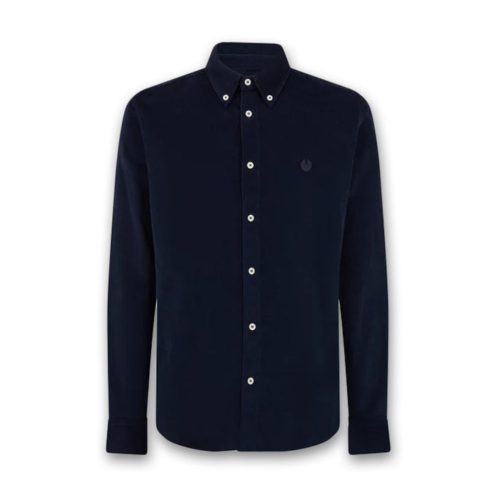 Belstaff - Street Shirt in Dark Ink - Nigel Clare