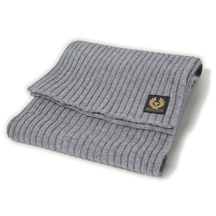 Belstaff - Watch Scarf in Grey Melange - Nigel Clare