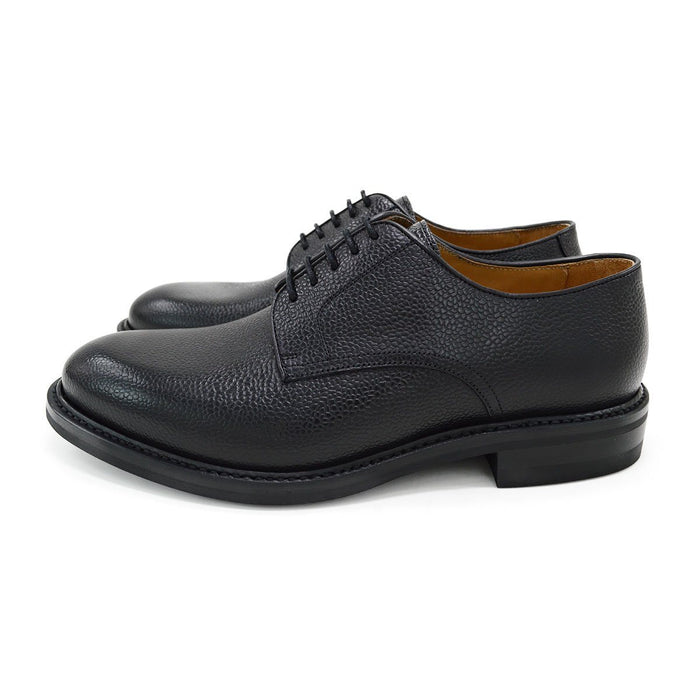 Berwick 1707 Country Grain Plain Derby Shoe (4169) Black