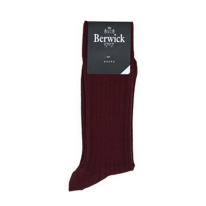 Berwick 1707 Ribbed Cotton Socks