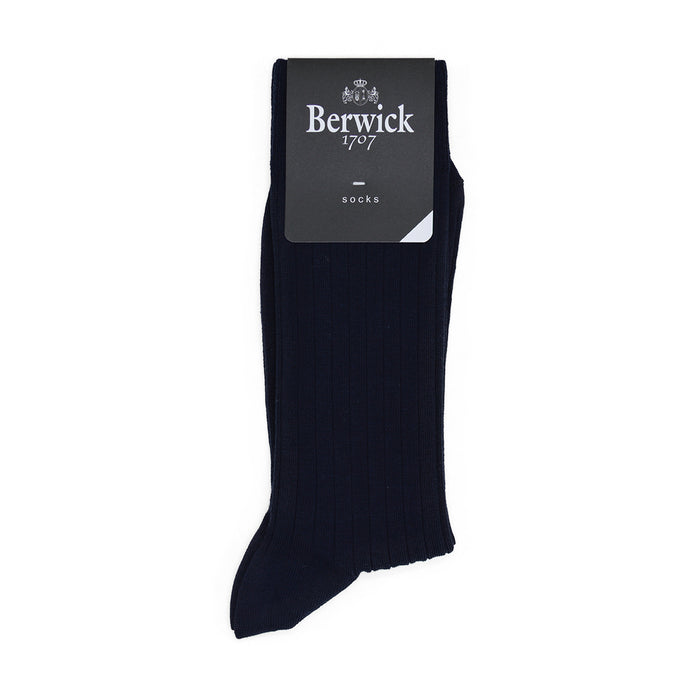 Berwick 1707 Ribbed Cotton Socks