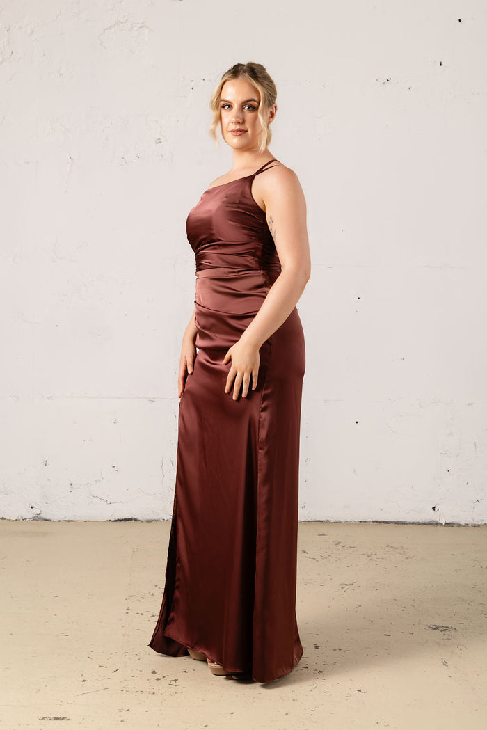 Billie Satin Dress - Dress - JOUNE