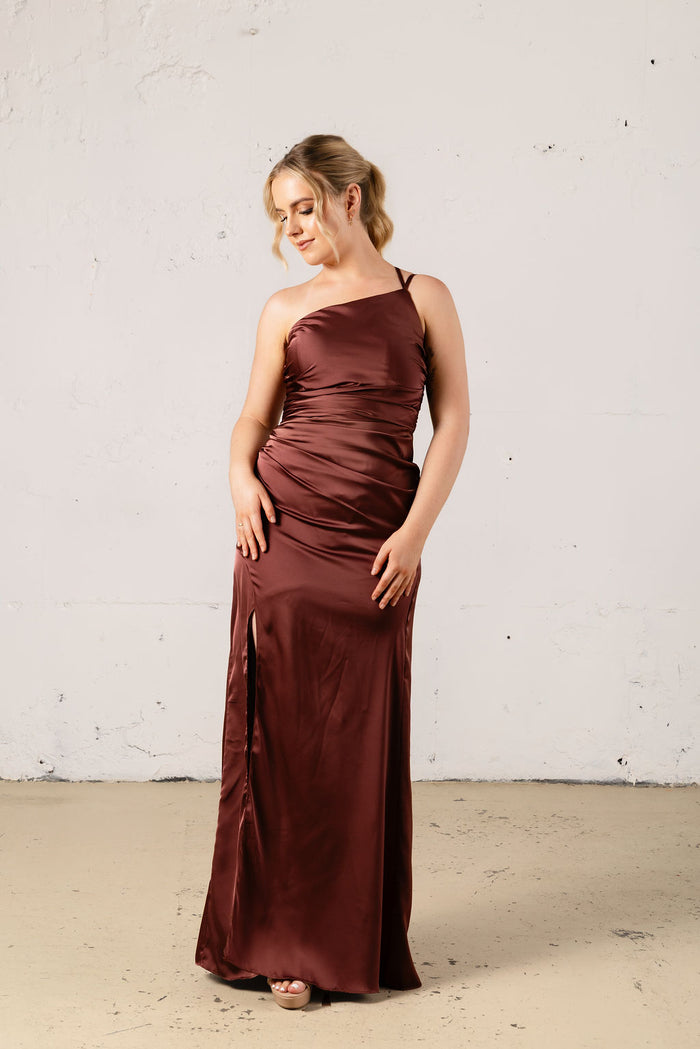 Billie Satin Dress - Dress - JOUNE
