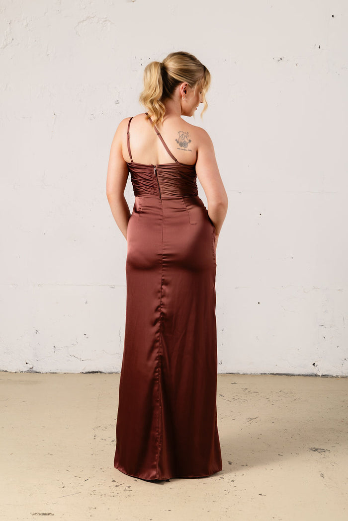 Billie Satin Dress - Dress - JOUNE
