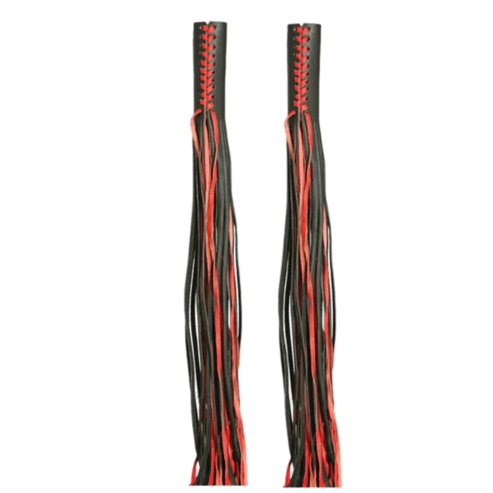 Fringe Cowhide Throttle Covers: BLACK THROTTLE COVER

Premium Leather Throttle Covers
With fringes
Ships as a pair
Cowhide Le