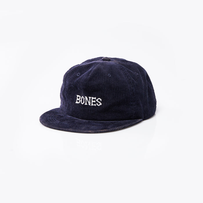 Bones Club Cord Navy Cap