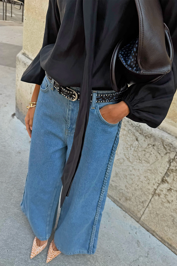 Braided Jeans