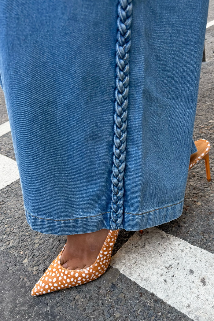 Braided Jeans