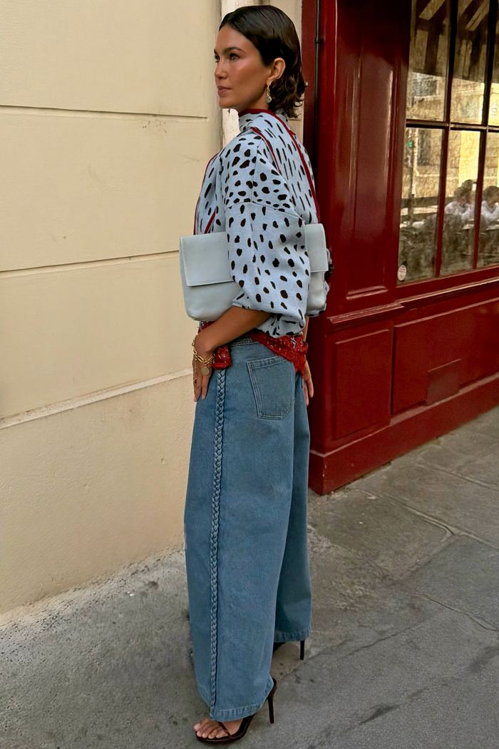 Braided Jeans