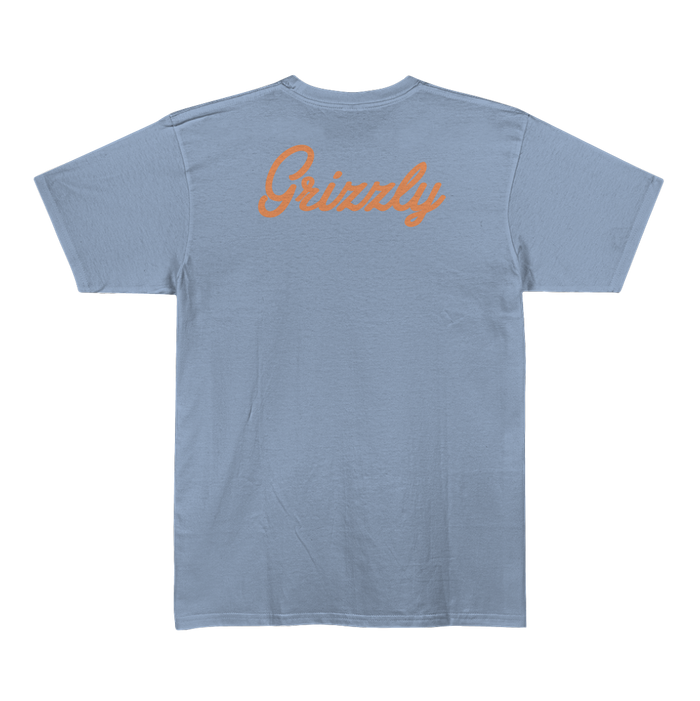 Camiseta Grizzly Back Script Logo Tee