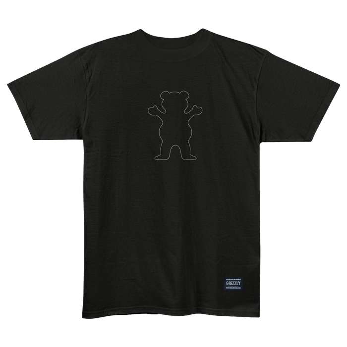 Camiseta Grizzly Outline Og Bear Tee
