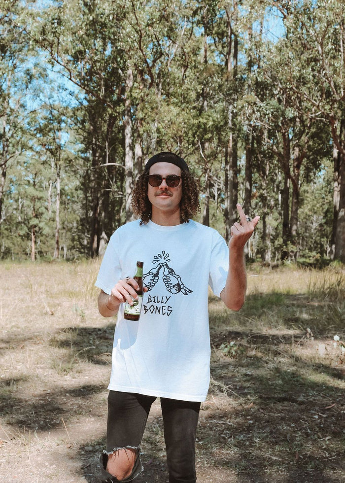 clubCHEERS Tee - Vintage White