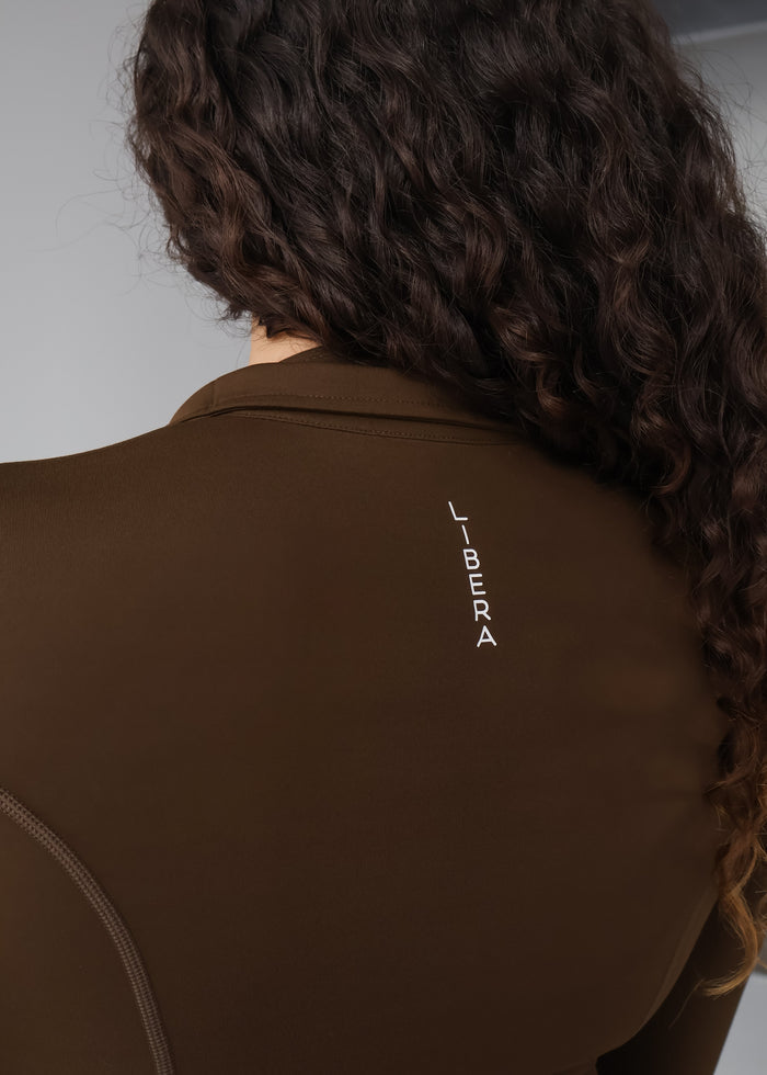 COMEBACK Curve Jacket - COFFEE