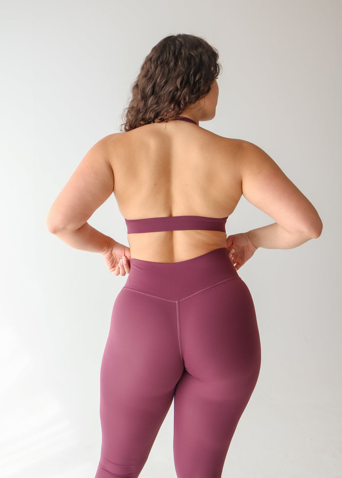 COMEBACK Curve Leggings - PLUM