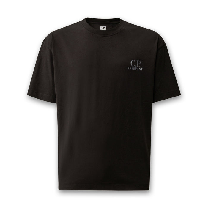 C.P. Company - Back Print T-Shirt in Total Eclipse - Nigel Clare