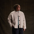 Creek Women's Jacket - Boiled Merino Wool - Sand