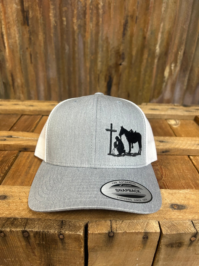 Dally Up Praying Cowboy Left Panel Ballcap