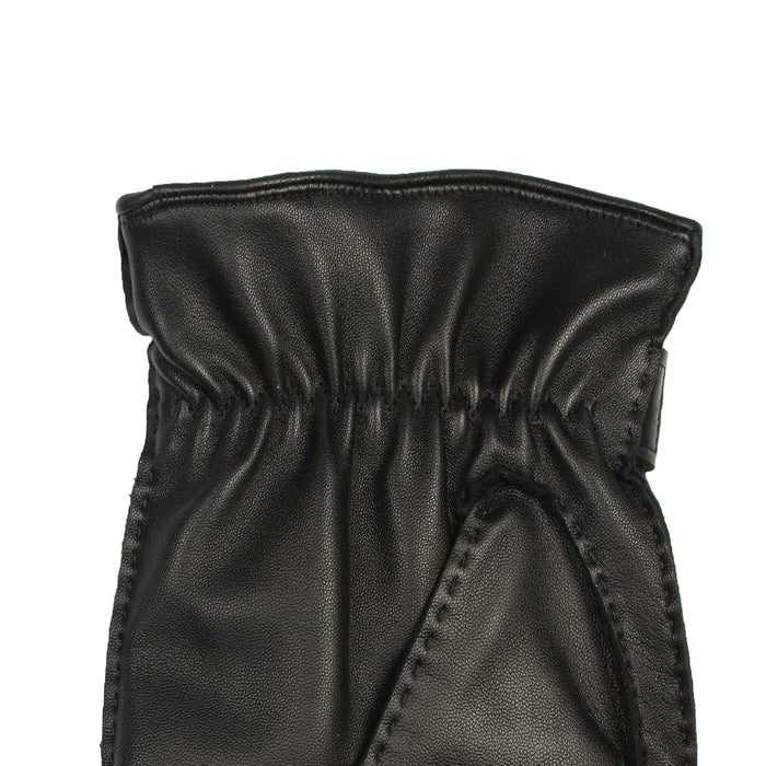 DENTS Tetbury Men's Handsewn Three-Point Wool and Cashmere Blend-Lined Leather Gloves