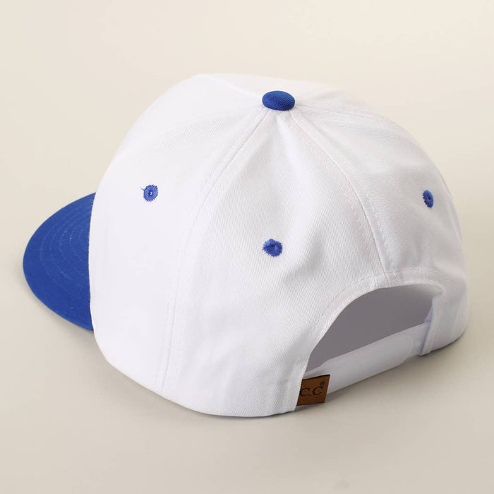 DERBY 3D Embroidered Two-Tone Trucker Hat