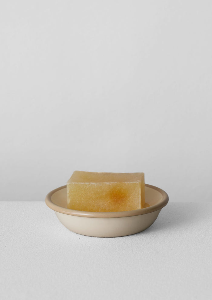 Enamel Soap Dish | Putty/Cream