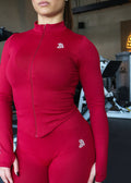 ENHANCE Training Jacket - MERLOT