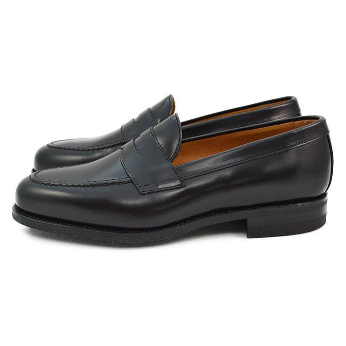 FACTORY SECOND Berwick 1707 Penny Loafer (9628-K4)- Black Rois Dainite *mismatched size*