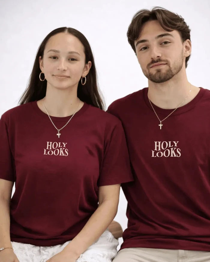 God Is Not Done Tee Maroon - Holy Looks